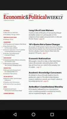 Economic and Political Weekly android App screenshot 11